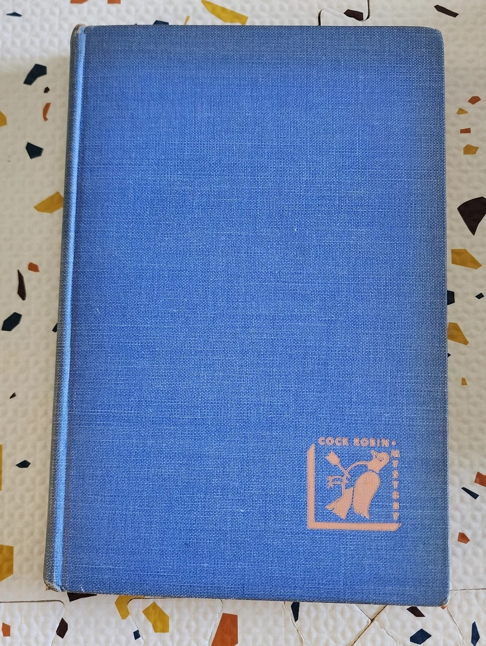Dead and Not Buried Hardcover Book - Light Blue Hardcover Vintage